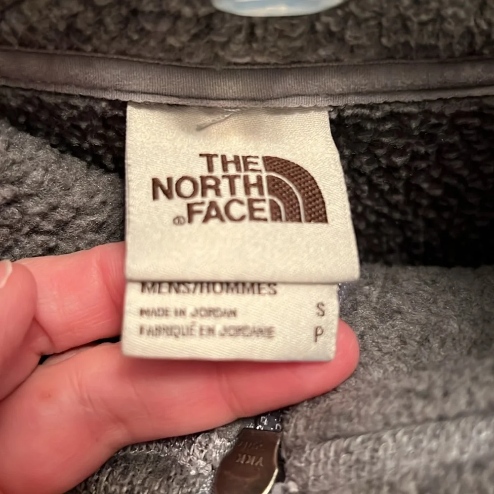THE NORTH FACE 1/2 Zip Fleece Lined Pullover Jacket Size Small